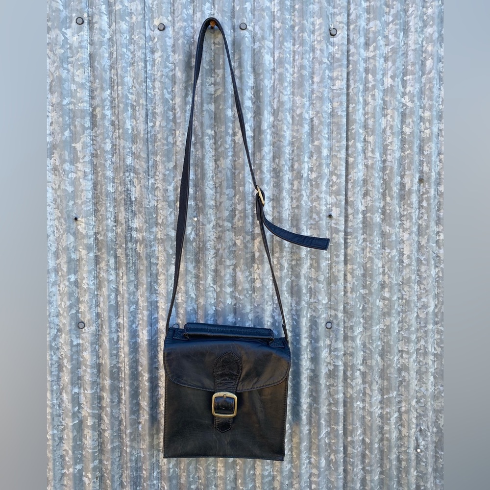 Vintage Bogota Genuine Leather Small Crossbody